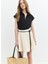 Ruffle Flare Fit Volanlı Piliseli Krem Etek 5