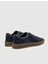Lacivert Erkek Deri Sneaker 12817 3