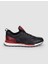 Siyah-Kırmızı Erkek Deri Sneaker 102551SC 1