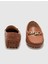 Hakiki Deri Taba Tokalı Kadın Loafer 4