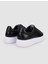 Siyah Erkek Deri Sneaker 125417R 3