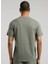 TM0083 344-EVER Essentials Basic Haki Regular Fit Düz Erkek T-Shirt 4