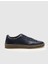 Lacivert Erkek Deri Sneaker 12817 1