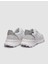Beyaz-Gümüş Kadın Deri Sneaker 124656 3