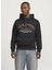 Siyah Erkek Kapüşon Loose Fit Sweatshirt 12265823_JORFREDERIKSBERG Margate S 3