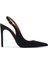 Siyah Kadın Süet Stiletto JAB99988 / 625 1