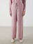 Yeni Sezon Beli Lastikli Keten Görünümlü Kadın Pantolon 2