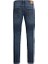 Lacivert Erkek Dar Paça Slim Fit Denim Pantolon 12223628_JJIGLENN Jjıfox Jos 547 50 4