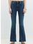 Brıdge Skinny Flare Fit Koyu Indigo Kadın Jean Pantolon 3
