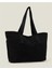 Large Cord Shopper Black 3