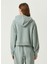 Yeşil Kapüşonlu Sweatshirt 5