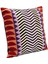 Zig Zag Desenli Renkli Pamuklu Kırlent 45 x 45 cm 2