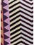 Zig Zag Desenli Renkli Pamuklu Kırlent 45 x 45 cm 5