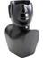 Vase Rostro Side Siyah Alüminyum Lake Vazo 27 cm 2