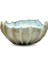 Coral No:8 Mavi Beyaz Seramik Dekoratif Kase 26 cm 1