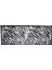 Zebra Print Wool Silk Long Scarf Kadın Eşarp 1
