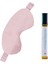 Blush Travel Pembe Uyku Maskesi ve Rahatlatıcı Masaj Yağı 10 ml Cilt Bakım Seti 1