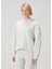 Gri Kapüşonlu Sweatshirt 3