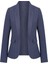Keten Navy Blazer Ceket Ipek Astarlı 2