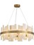 Stockholm Mermer Yuvarlak Avize - 80 cm 1