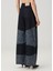 Koyu Mavi Wide Leg Jean Pantolon 4