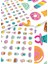 Sweet Shop Tattoo Palooza Geçiçi Dövme ve Tırnak Sticker Seti 6