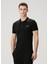 Siyah Polo Yaka T-Shirt 1