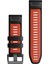 Quickfit Siyah Kırmızı 26 mm Akıllı Saat Kordon 2