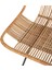 Graphic Natural Kahverengi Rattan Metal Bahçe Koltuğu 5