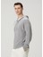 Gri Kapüşonlu Kaşmir Triko 3