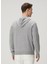 Gri Kapüşonlu Kaşmir Triko 4