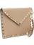 Rockstud Medium Nude Kadın Deri El Portföyü 3