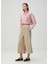 Pembe Logolu Crop Sweatshirt 2