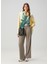 Relaxed Fit Sarı Baskılı Gömlek 2