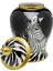 Zebra Face Porselen Vazo 2