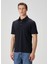 Lacivert Polo Yaka T-Shirt 3