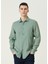 Yeşil Keten Gömlek 1