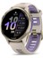 Forerunner 970 Soft Gold Titanyum Gri Silikon Kayışlı Akıllı Saat 1