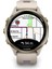 Forerunner 970 Soft Gold Titanyum Gri Silikon Kayışlı Akıllı Saat 2