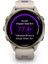 Forerunner 970 Soft Gold Titanyum Gri Silikon Kayışlı Akıllı Saat 4