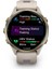 Forerunner 970 Soft Gold Titanyum Gri Silikon Kayışlı Akıllı Saat 6