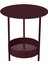 Salsa Pedestal Black Cherry Metal Bahçe Sehpası 1