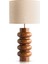 Wavy Lamp Ahşap Abajur 1