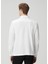 Beyaz Polo Yaka Sweatshirt 4