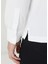 Beyaz Polo Yaka Sweatshirt 6