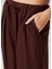 Bordo Ipek Pantolon 5