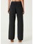 Anagram Siyah Wide Leg Jean Pantolon 5