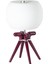 Jelly Bordo Ahşap Abajur 1