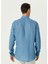 Mavi Keten Gömlek 4