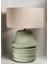 Mona Lamp Yeşil Ahşap Abajur 4